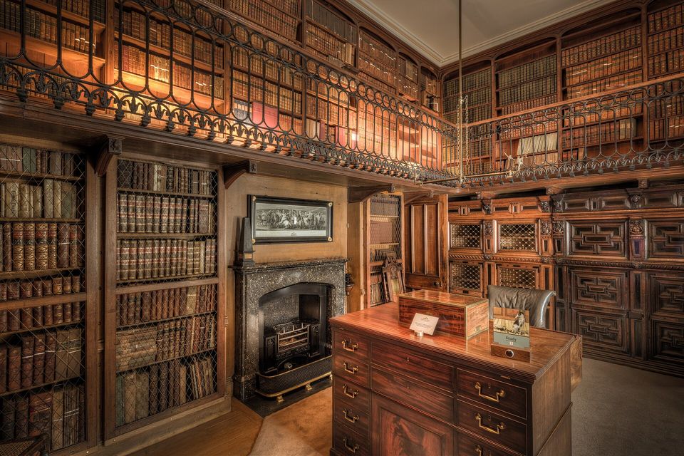 The study, Abbotsford House