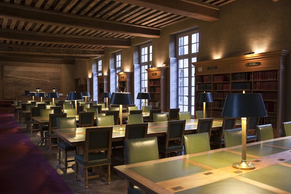 Reading room, Bibliothèque historique de la Ville de Paris